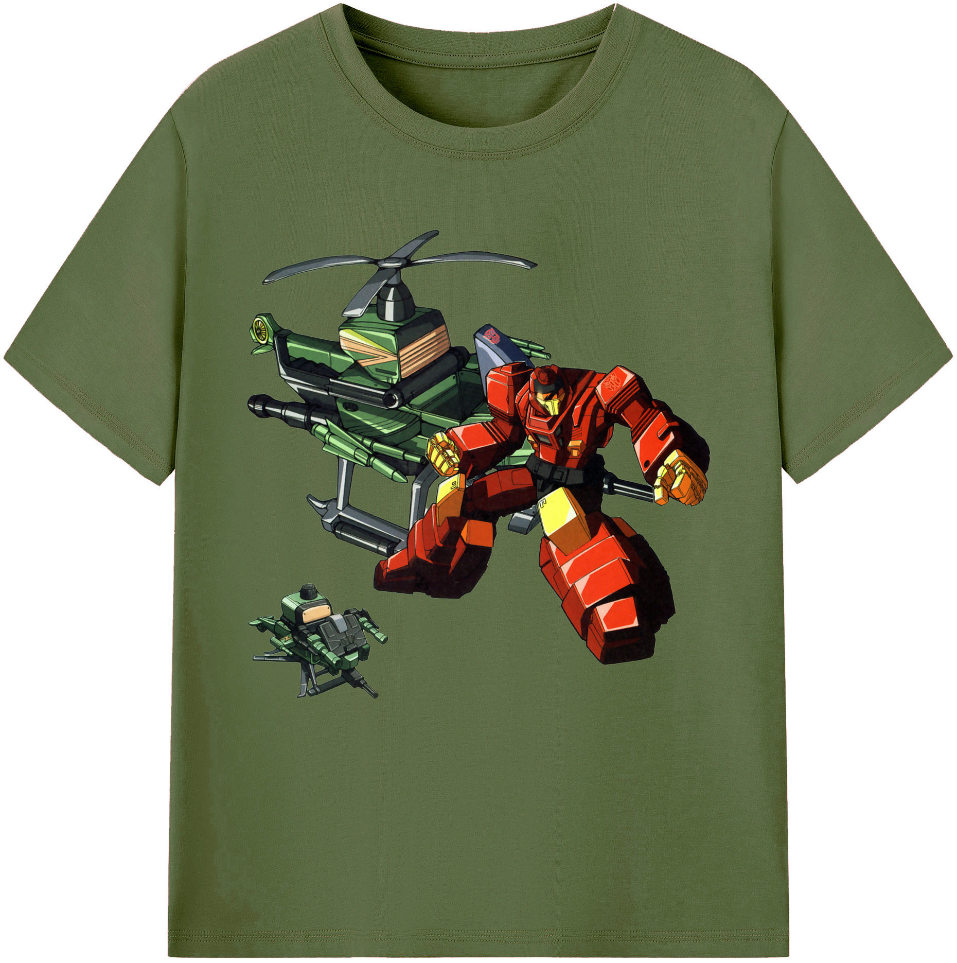（画像用）  綿100％半袖Tシャツ（フロントプリント）